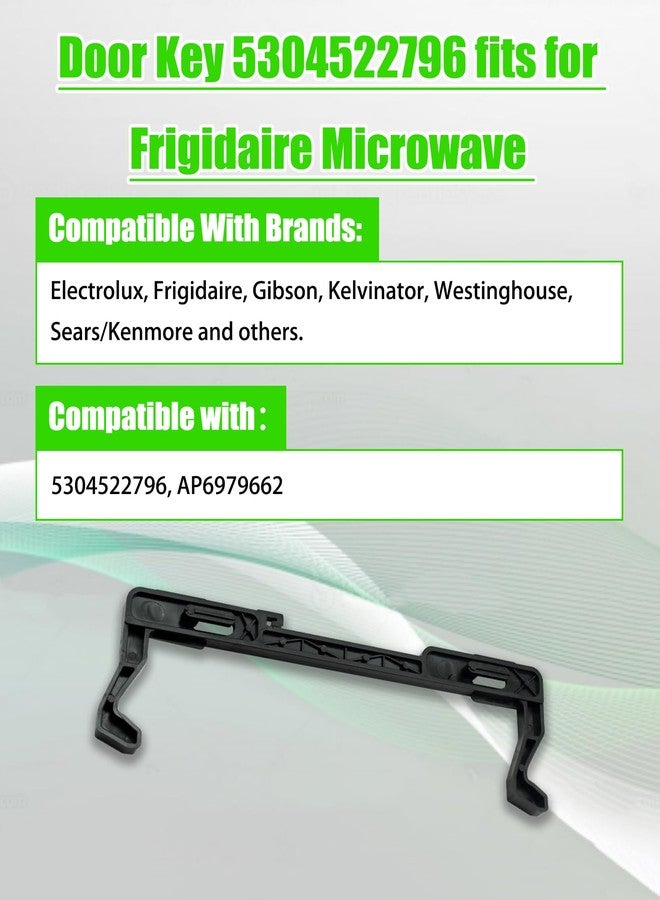 Taruimoo 5304522796 Microwave Door Latch Fits for Electrolux, Frigidaire, Gibson, Kelvinator, Westinghouse,Sears/Kenmore and Others Microwaves,Replace Ap6979662 5304522796 - Image 2